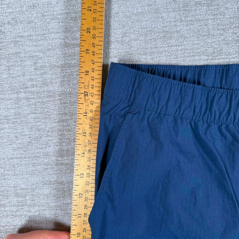 NEW! Adidas Shorts Mens 33"x9 Navy Blue Ripstop Drawstring Athletic HR9055 - Picture 6 of 7